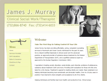 Tablet Screenshot of jmurraycounselingservices.com